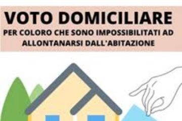 Referendum 22 e 23 marzo 2026 - Voto domiciliare